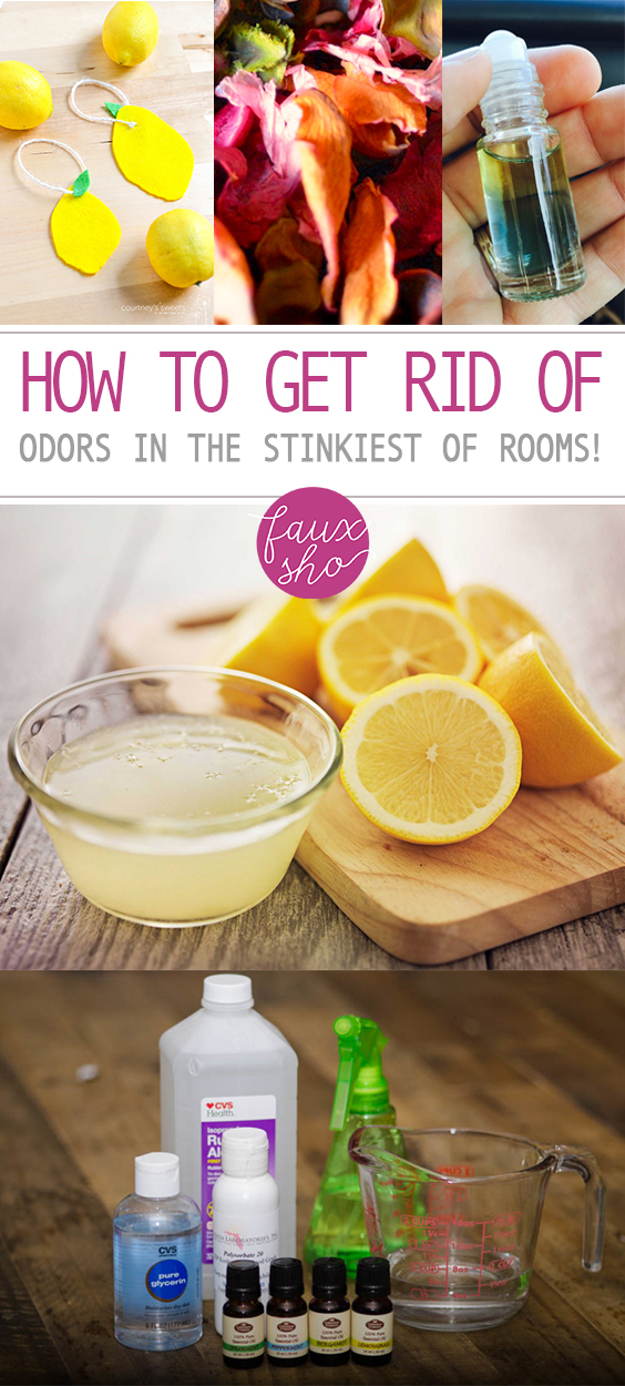 How to Get Rid of Odors In The Stinkiest of Rooms! Faux Sho
