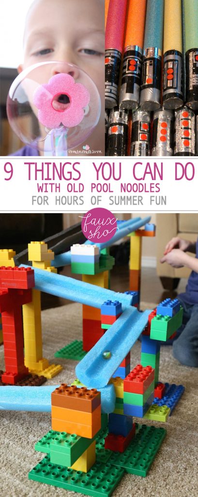 9 Things You Can Do With Old Pool Noodles for Hours of Summer Fun| Things to Do With Pool Noodles, How to Reuse old Pool Noodles, Summer Crafts, Summer Crafts for Kids, Crafts for Kids, Kid Stuff, Fun Summer Activities, Summer Stuff, Things for Kids, Popular Pin 