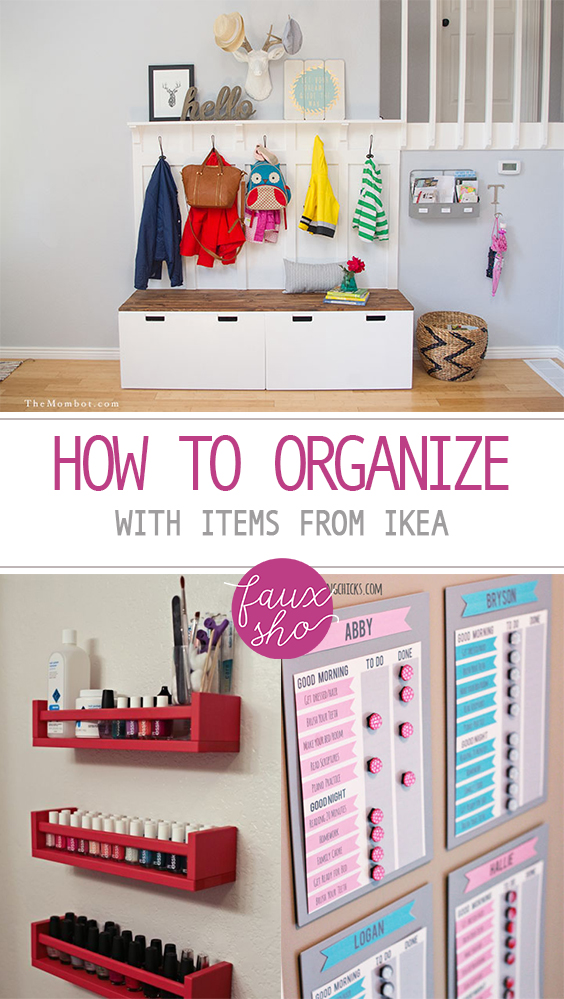 How to Organize With Items from IKEA| IKEA Organization, Home Organization Ideas from IKEA, Organize, Organize Your Home, IKEA Products That Will Organize Your Home, Organize Your Home With IKEA Products, IKEA Hacks, Decorating with IKEA Furniture, DIY Home, Popular Pin #organization #homeorganization #organizationhacks #declutter #IKEAhacks #organizedhome