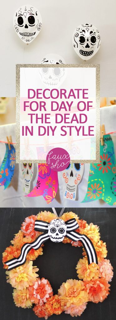  Day of the Dead DIY, DIY Projects, Day of the Dead Party Ideas, Fall Holiday, Halloween, Halloween Party Ideas, DIY Holiday Projects, How to Celebrate Day of the Dead