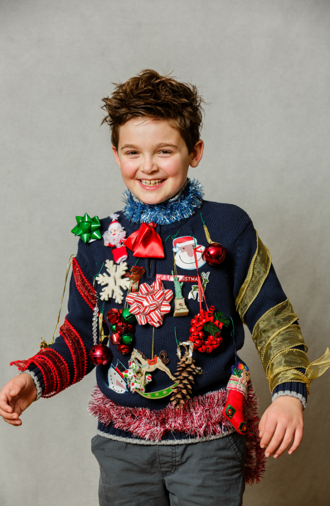 Ugly sweater celebrations are perfect for Christmas parties! 