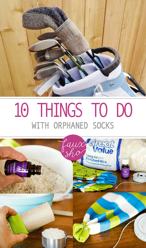 10 Things to Do With Orphaned Socks| Crafts, Easy Crafts, Sock Crafts, DIY Sock Crafts, DIY Crafts, Repurposed Crafts, Repurposed Crafts for the Home, Popular Pin #Crafts #DIY