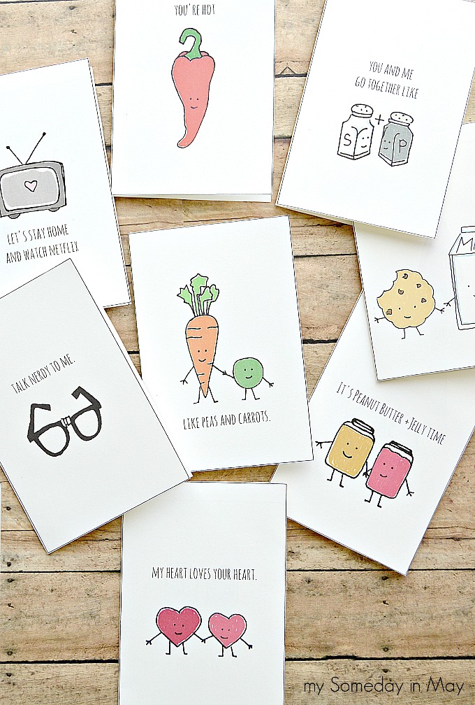 Free Printable Quirky Love Cards