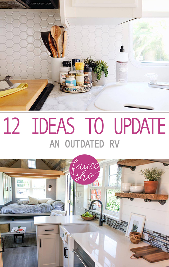 12 Ideas To Update An Outdated Rv