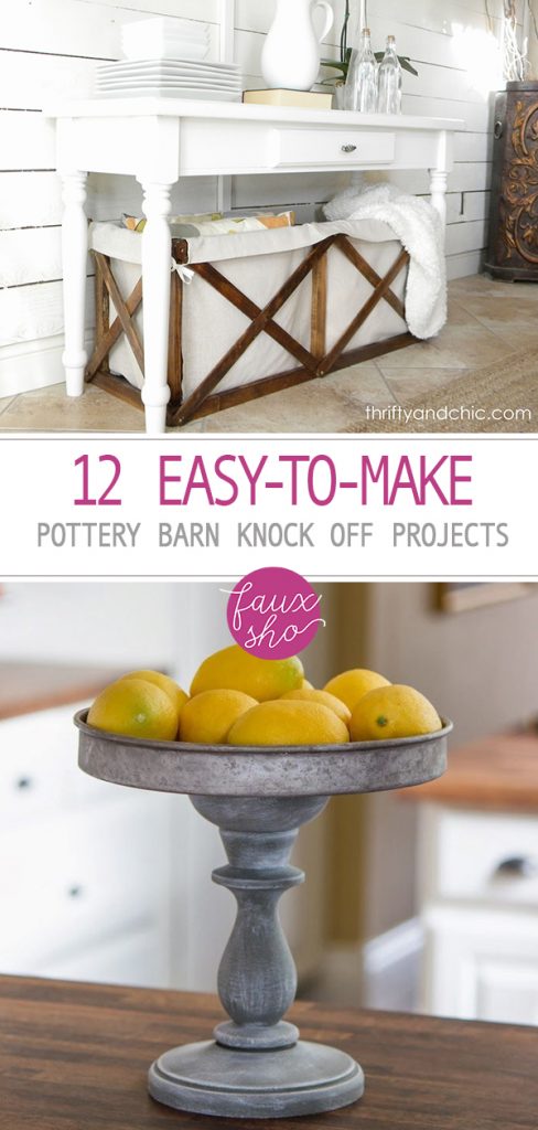 12 Easy-To-Make Pottery Barn Knock Off Projects