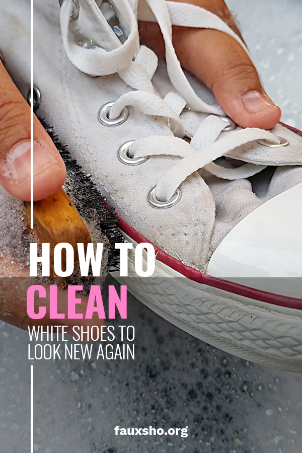 How To Clean White Shoes: DIY, Baking Soda, Hacks - Cleaning and Organizing  