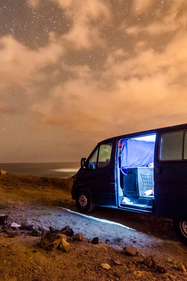 camping in a van | travel | camping | van camping | adventure | vanping 