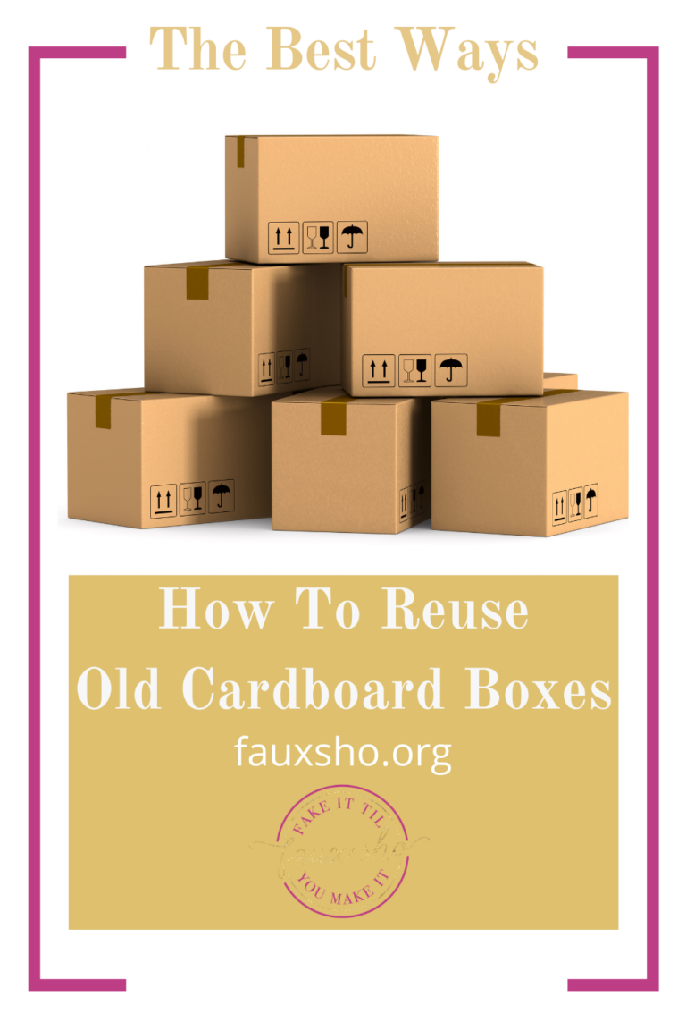 How To Reuse Old Cardboard Boxes DIY Crafts